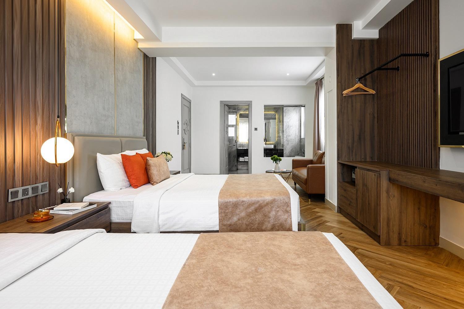 Acnos Hotel Хошимин Екстериор снимка